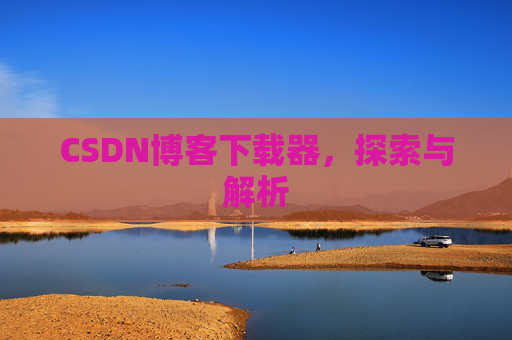 CSDN博客下载器，探索与解析